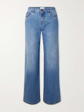 The Row Eglitta Wide Leg High-Rise Women’s Jeans 8